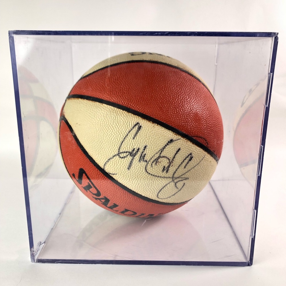Cynthia Cooper Signed WNBA Basketball Houston Comets